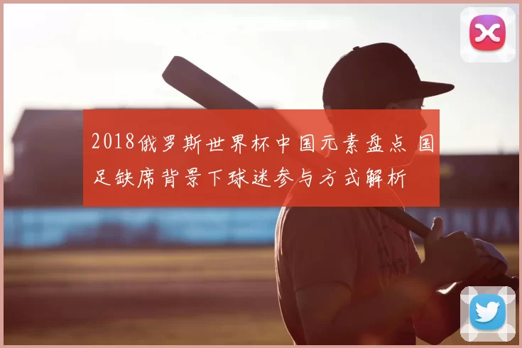 2018俄罗斯世界杯中国元素盘点 国足缺席背景下球迷参与方式解析
